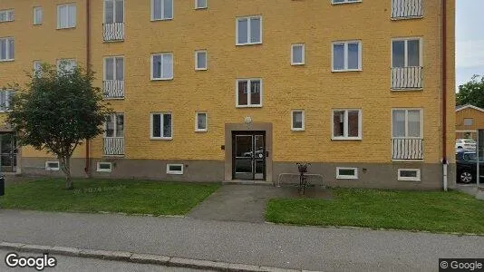 Lägenheter att hyra i Strängnäs - Bild från Google Street View