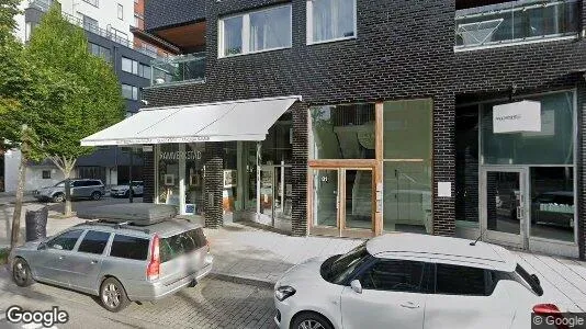 Lägenheter att hyra i Hammarbyhamnen - Bild från Google Street View