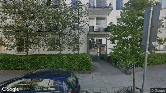 Lägenheter att hyra i Hammarbyhamnen - Bild från Google Street View