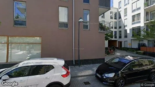 Lägenheter att hyra i Hammarbyhamnen - Bild från Google Street View