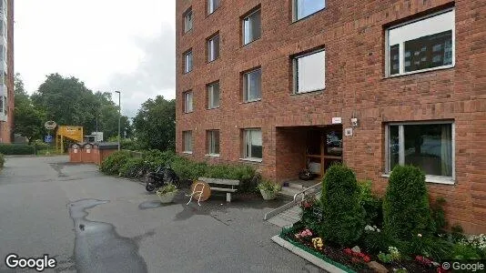 Lägenheter att hyra i Huddinge - Bild från Google Street View