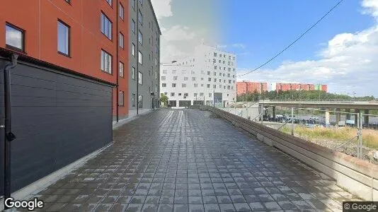 Lägenheter att hyra i Huddinge - Bild från Google Street View
