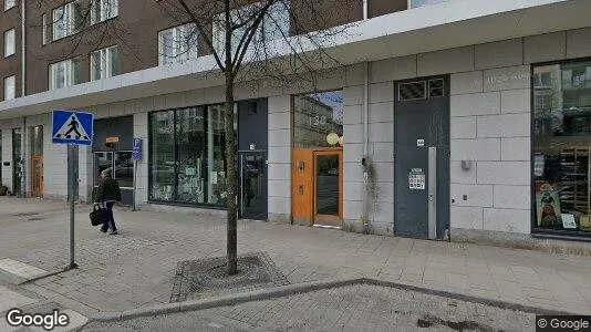 Lägenheter att hyra i Hammarbyhamnen - Bild från Google Street View