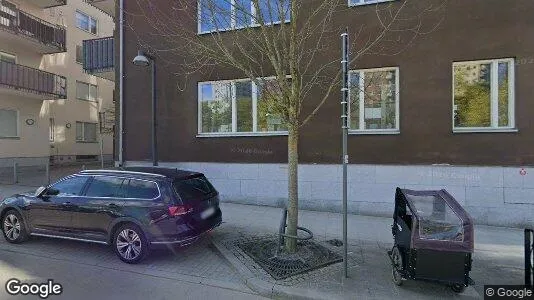 Lägenheter att hyra i Hammarbyhamnen - Bild från Google Street View