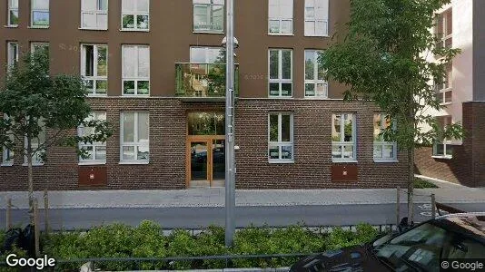 Lägenheter att hyra i Hammarbyhamnen - Bild från Google Street View