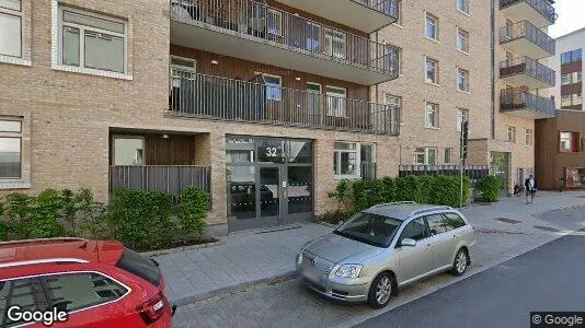 Lägenheter att hyra i Hammarbyhamnen - Bild från Google Street View
