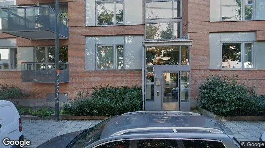 Lägenheter att hyra i Hammarbyhamnen - Bild från Google Street View