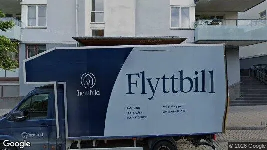 Lägenheter att hyra i Hammarbyhamnen - Bild från Google Street View