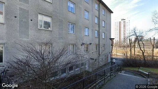 Lägenheter att hyra i Huddinge - Bild från Google Street View