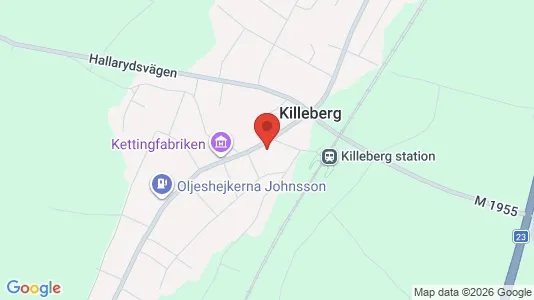 Lägenheter att hyra i Osby - kort over placeringen