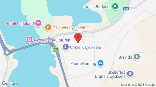Lägenheter att hyra i Lycksele - Bild från Google Street View