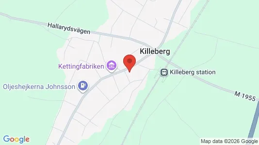 Lägenheter att hyra i Osby - kort over placeringen