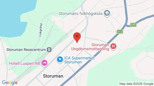 Lägenheter att hyra i Storuman - Bild från Google Street View