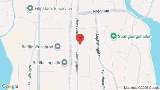 Lägenheter att hyra i Filipstad - kort over placeringen