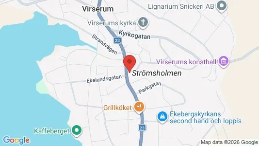 Lägenheter att hyra i Hultsfred - kort over placeringen