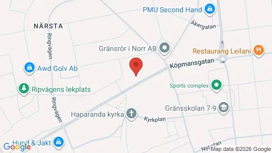 Lägenheter att hyra i Haparanda - Bild från Google Street View