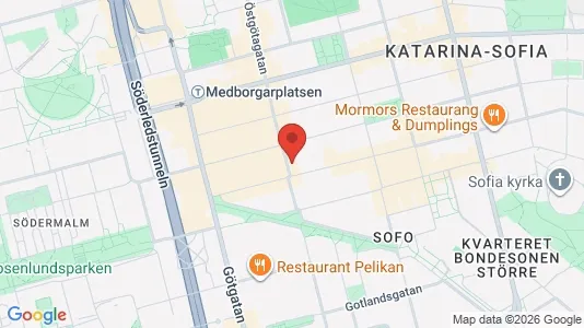 Lägenheter att hyra i Östermalm - kort over placeringen