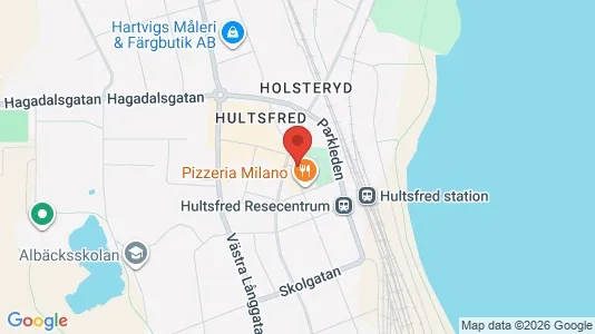 Lägenheter att hyra i Hultsfred - kort over placeringen