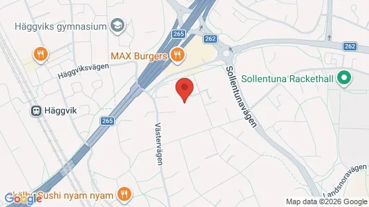 Lägenheter att hyra i Sollentuna - kort over placeringen