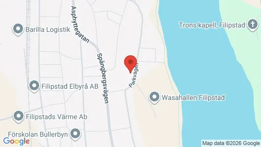 Lägenheter att hyra i Filipstad - kort over placeringen