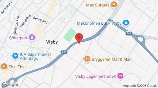 Lägenheter att hyra i Gotland - Bild från Google Street View
