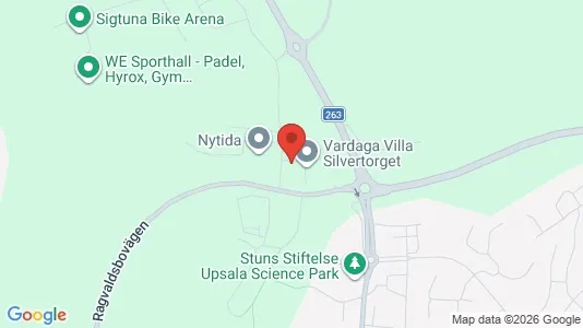Lägenheter att hyra i Sigtuna - kort over placeringen