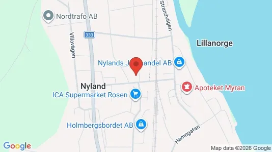 Lägenheter att hyra i Kramfors - kort over placeringen