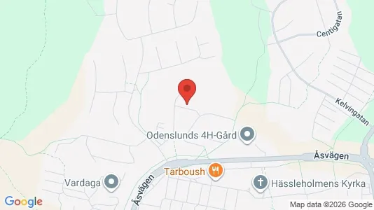 Lägenheter att hyra i Borås - kort over placeringen
