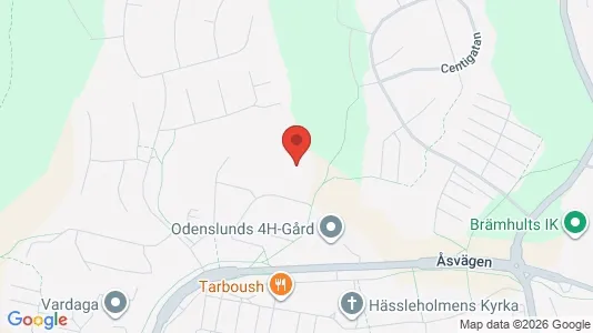Lägenheter att hyra i Borås - kort over placeringen