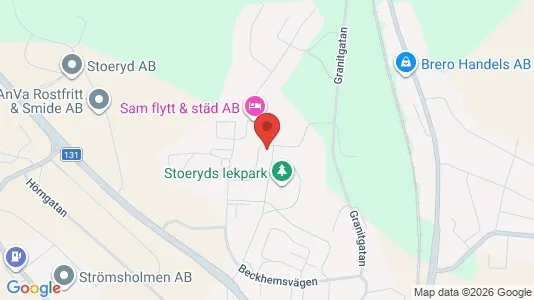 Lägenheter att hyra i Tranås - kort over placeringen