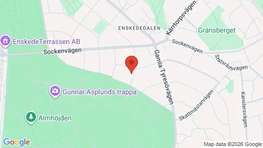 Lägenheter att hyra i Söderort - kort over placeringen