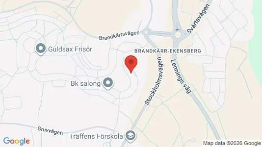 Lägenheter att hyra i Nyköping - kort over placeringen