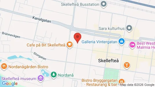 Lägenheter att hyra i Skellefteå - Bild från Google Street View