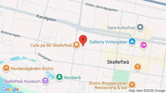Lägenheter att hyra i Skellefteå - Bild från Google Street View
