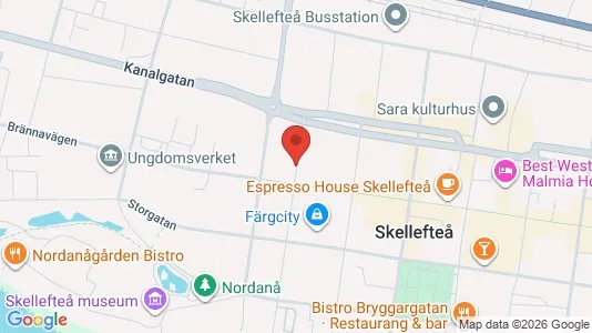 Lägenheter att hyra i Skellefteå - Bild från Google Street View