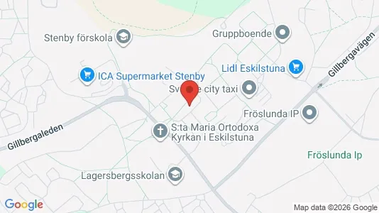 Lägenheter att hyra i Eskilstuna - kort over placeringen