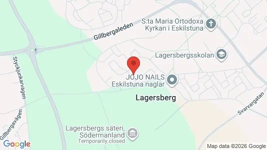 Lägenheter att hyra i Eskilstuna - kort over placeringen