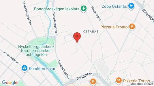 Lägenheter att hyra i Köping - kort over placeringen