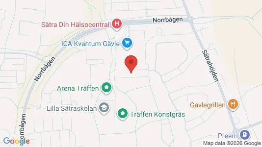 Lägenheter att hyra i Gävle - Bild från Google Street View