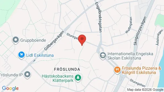 Lägenheter att hyra i Eskilstuna - kort over placeringen