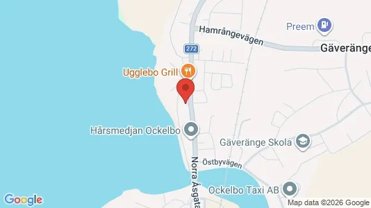 Lägenheter att hyra i Ockelbo - kort over placeringen
