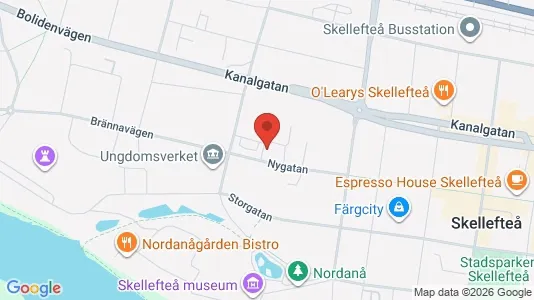 Lägenheter att hyra i Skellefteå - Bild från Google Street View
