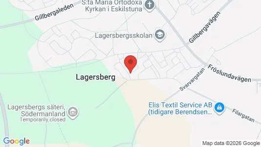 Lägenheter att hyra i Eskilstuna - kort over placeringen