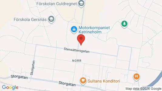 Lägenheter att hyra i Katrineholm - kort over placeringen