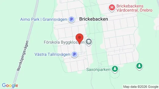 Lägenheter att hyra i Örebro - kort over placeringen
