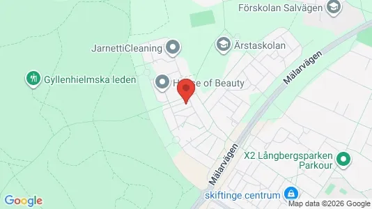 Lägenheter att hyra i Eskilstuna - kort over placeringen