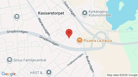 Lägenheter att hyra i Vänersborg - kort over placeringen
