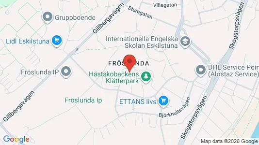 Lägenheter att hyra i Eskilstuna - kort over placeringen