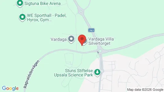 Lägenheter att hyra i Sigtuna - kort over placeringen