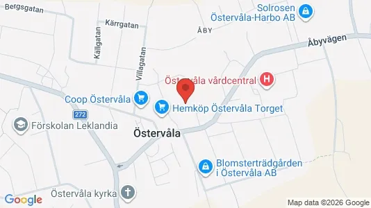 Lägenheter att hyra i Heby - kort over placeringen